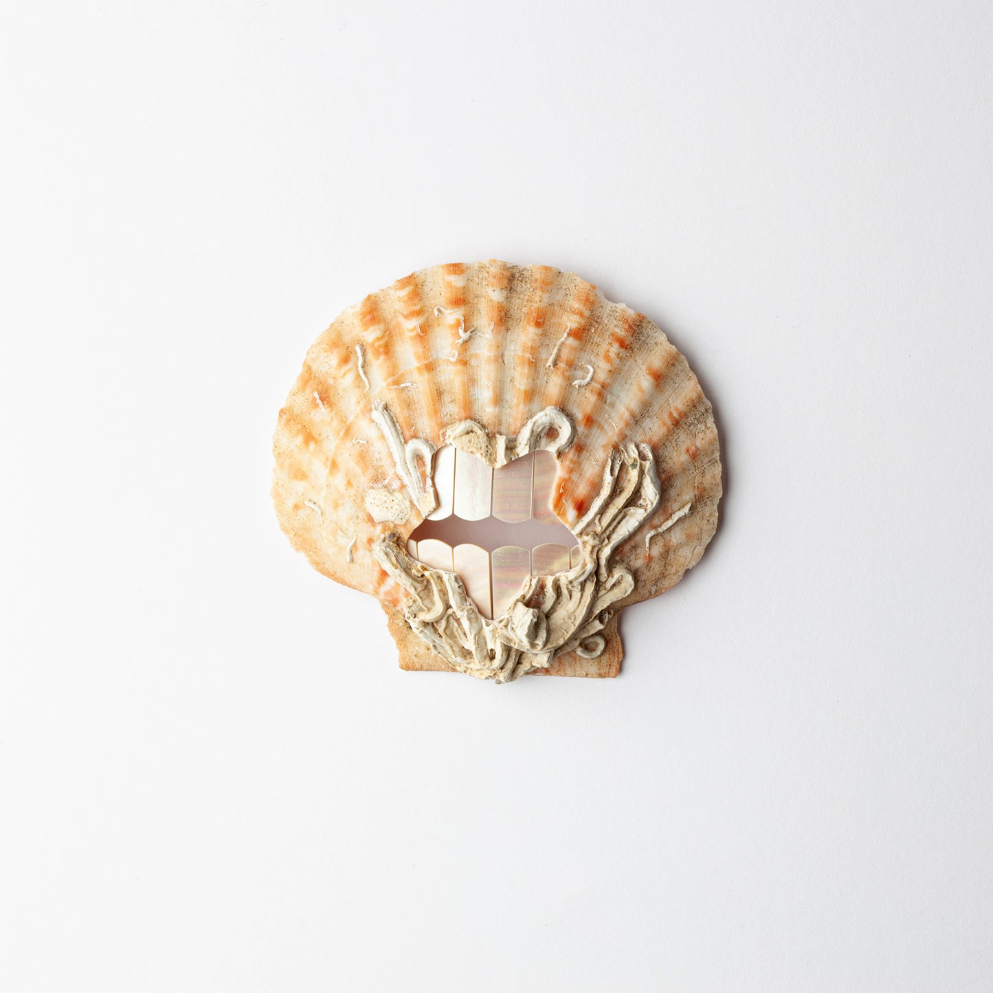 'Pearly Whites' brooch
