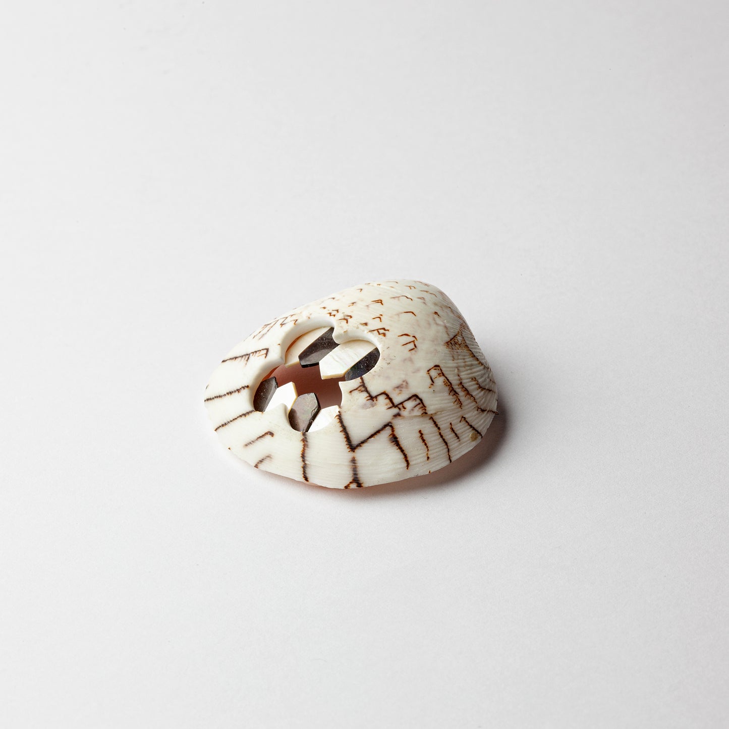 'Pearly Whites' brooch