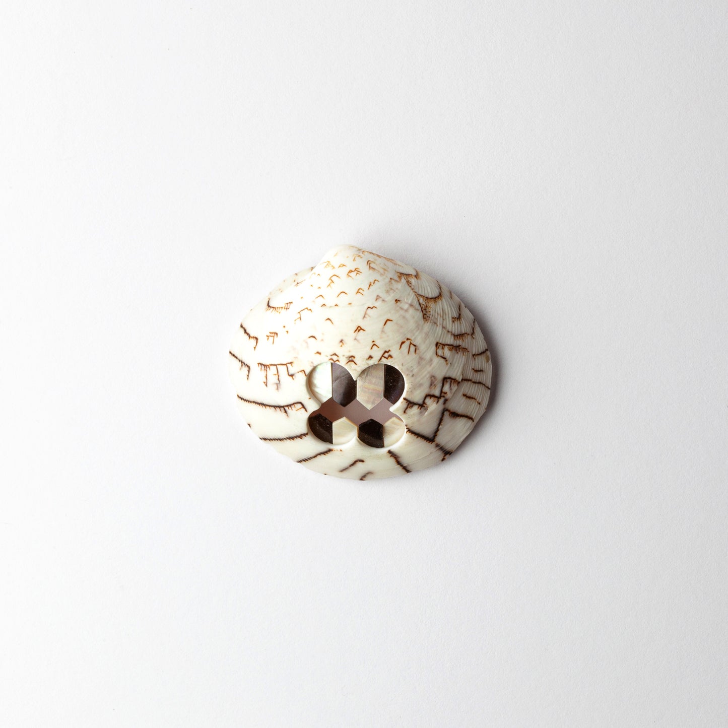 'Pearly Whites' brooch
