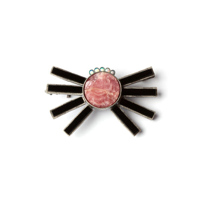 'Pink Spider' brooch