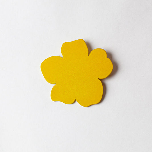 Flower Patch brooch - Buttercup