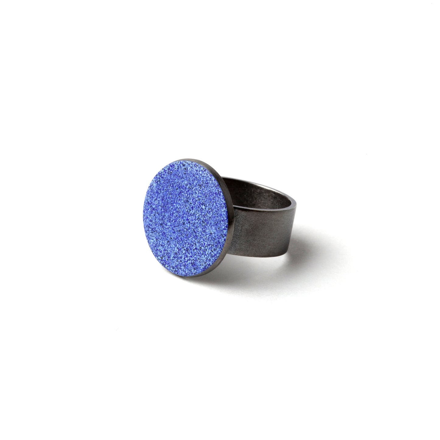 Enamel ring (royal blue, small)