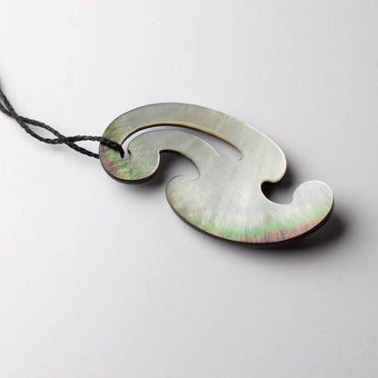 'French Curve' pendant - smaller