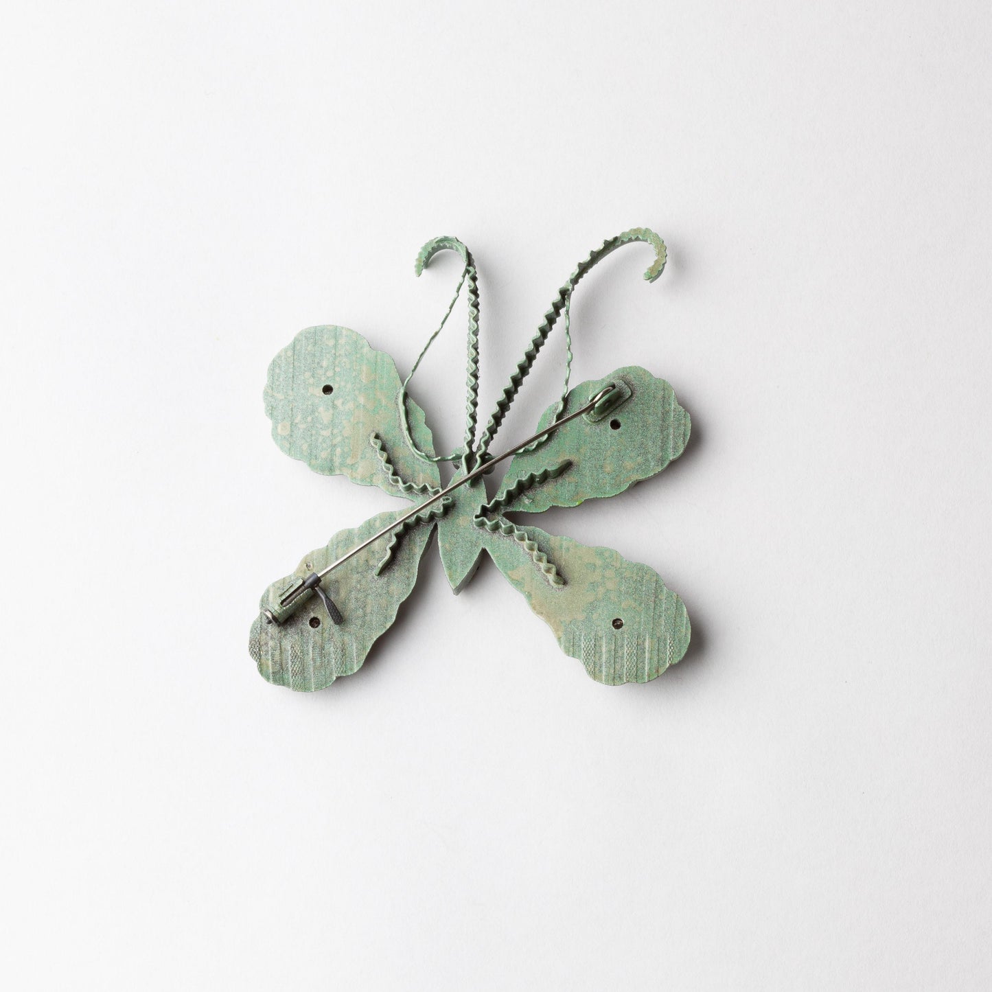 Happy Green Butterfly
