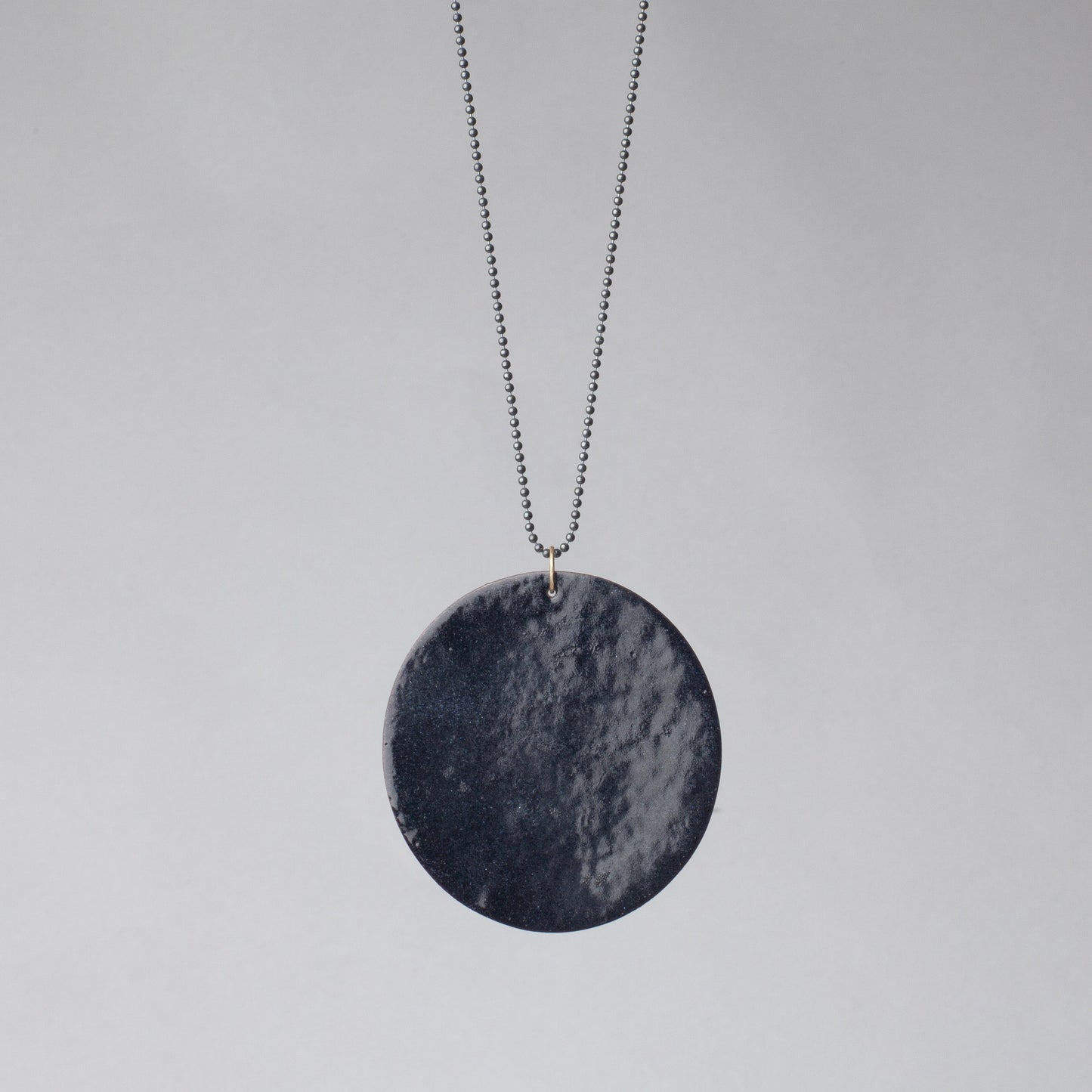 'Blue sky, no answer (Childhood Lakesky)' pendant
