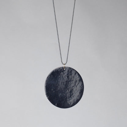 'Blue sky, no answer (Childhood Lakesky)' pendant
