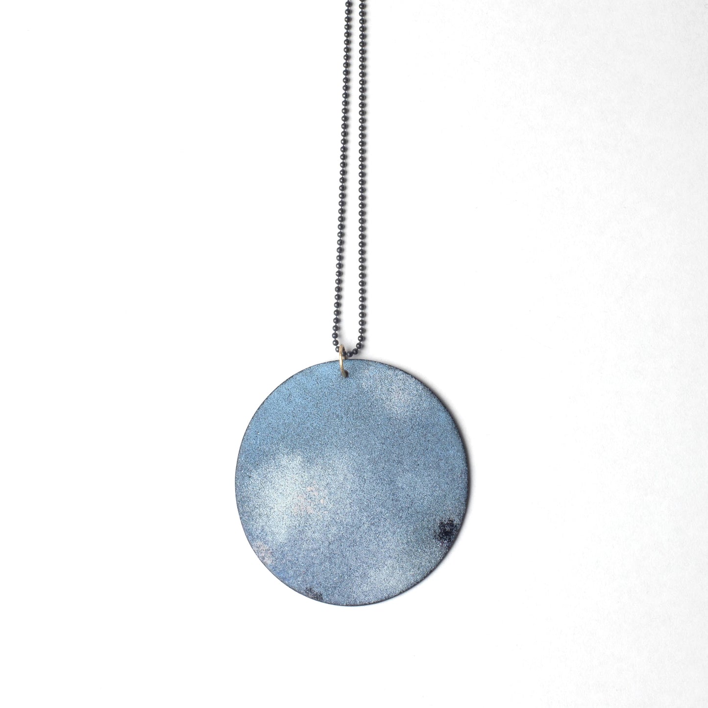 'Blue sky, no answer (Childhood Lakesky)' pendant