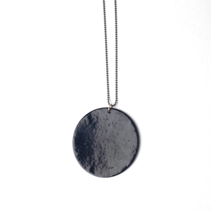 'Blue sky, no answer (Childhood Lakesky)' pendant