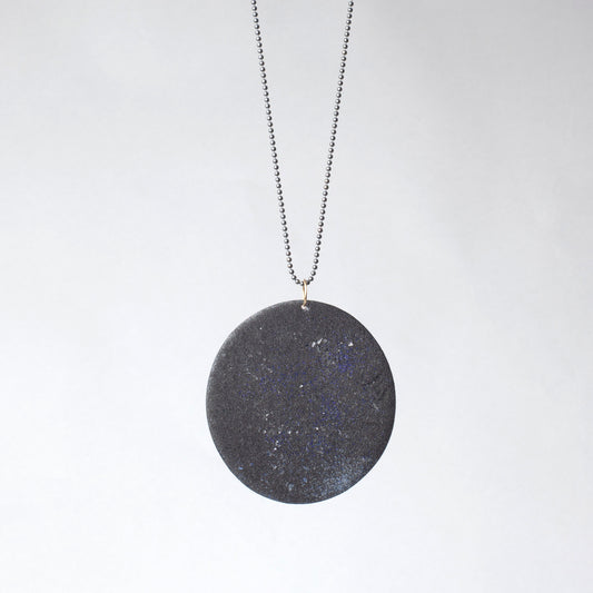 'Night falls over Brunswick (black)' pendant