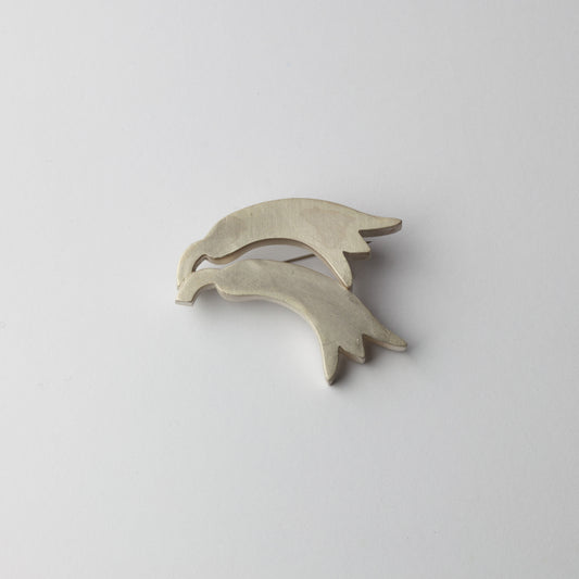 'Two Corea' brooch