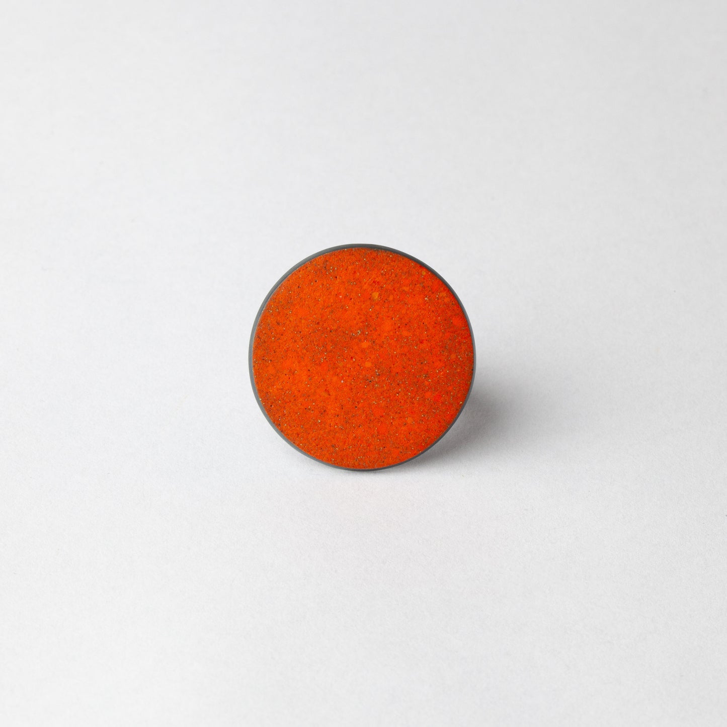 Enamel ring (orange, med)