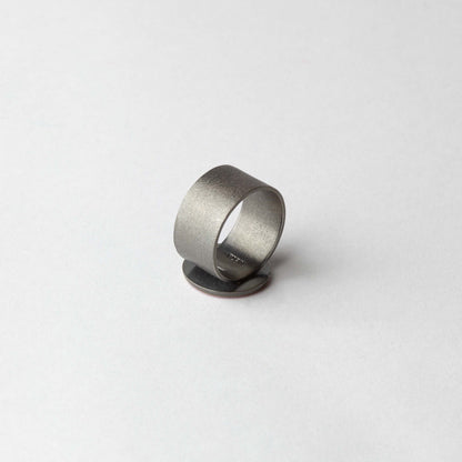 Enamel ring (mauve, small)