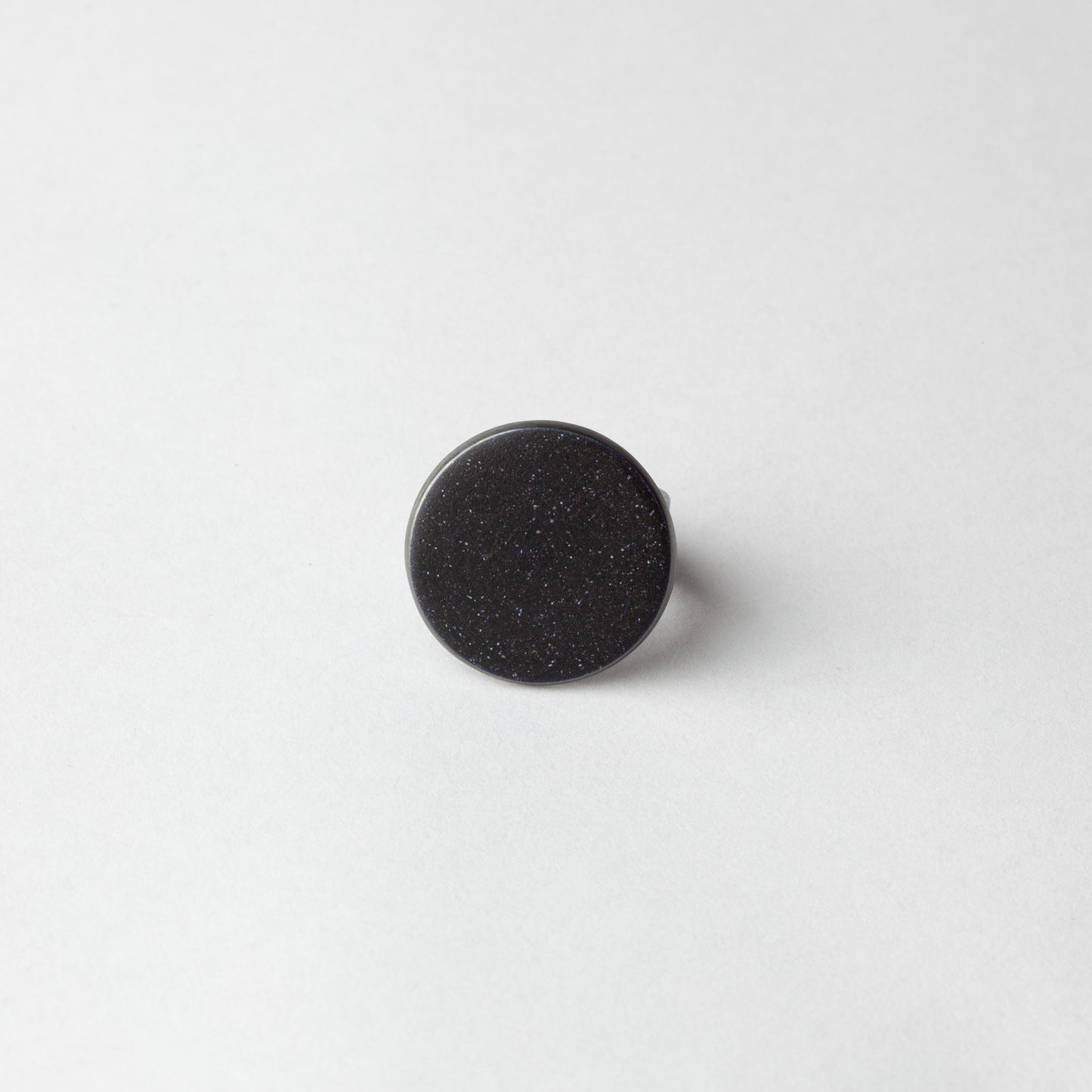Enamel ring (black, small)