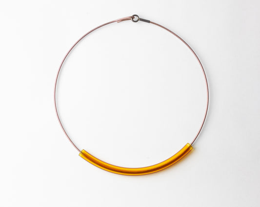 'Curve' short necklace