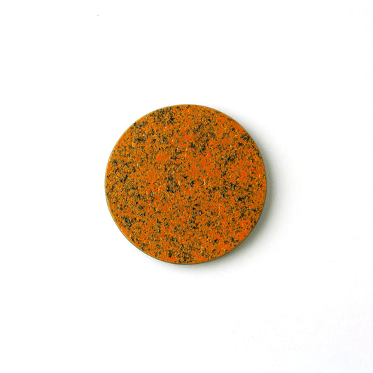 'Journey' brooch (orange)