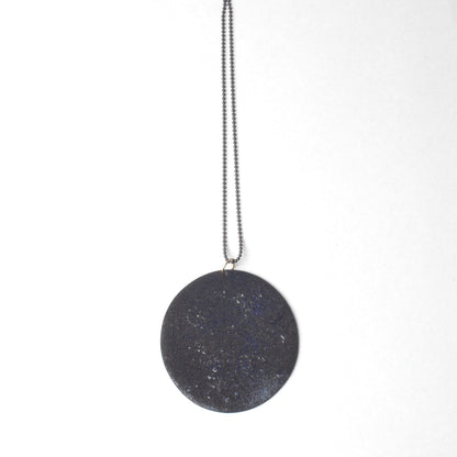 'Night falls over Brunswick (black)' pendant