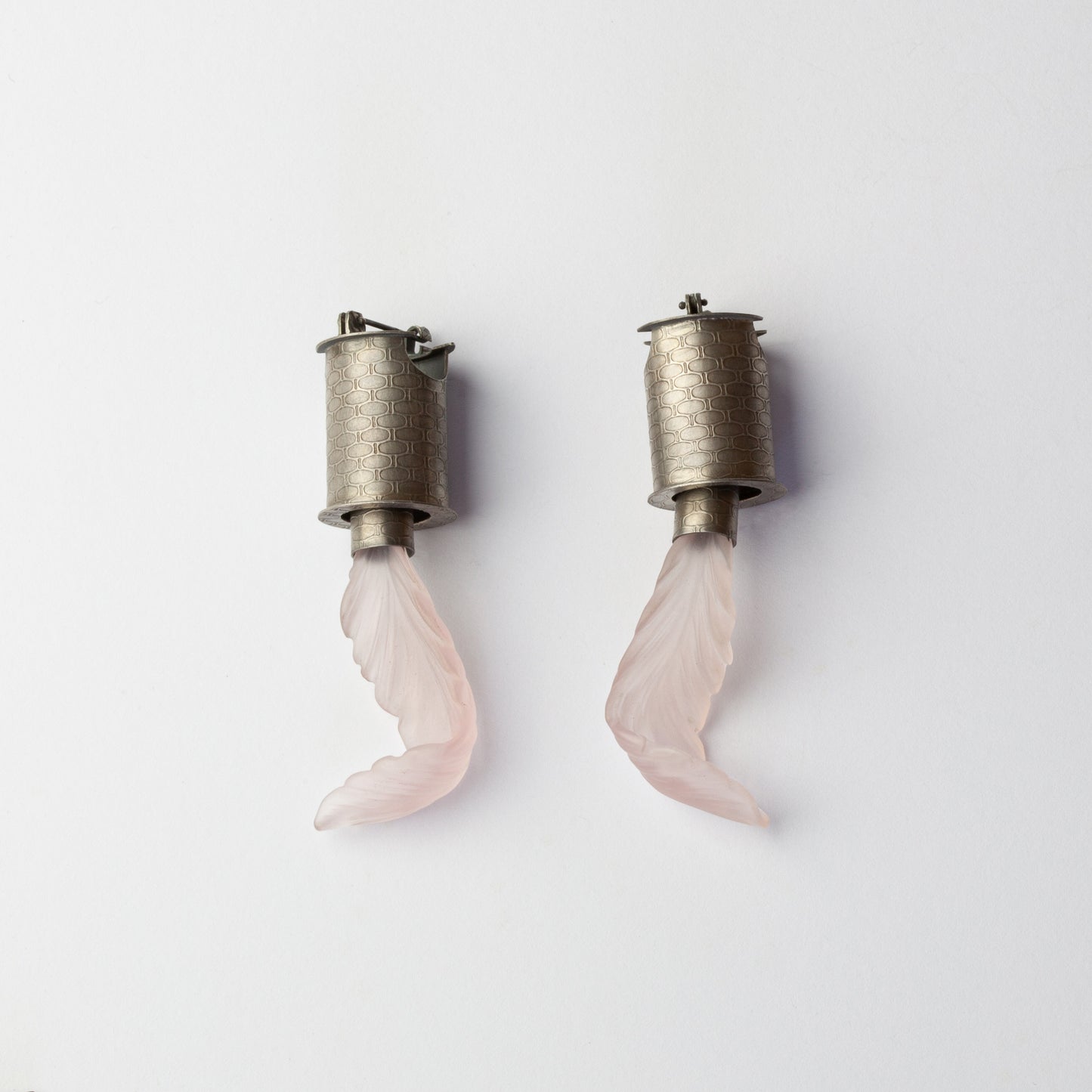 'Flames, Tongues, Leaves' earrings