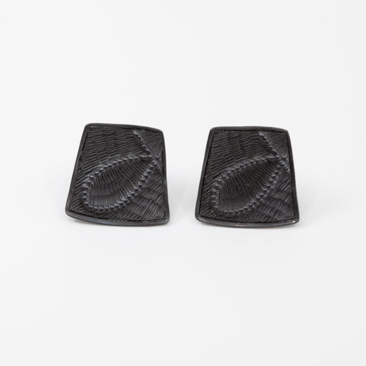 'Fragment' studs - black