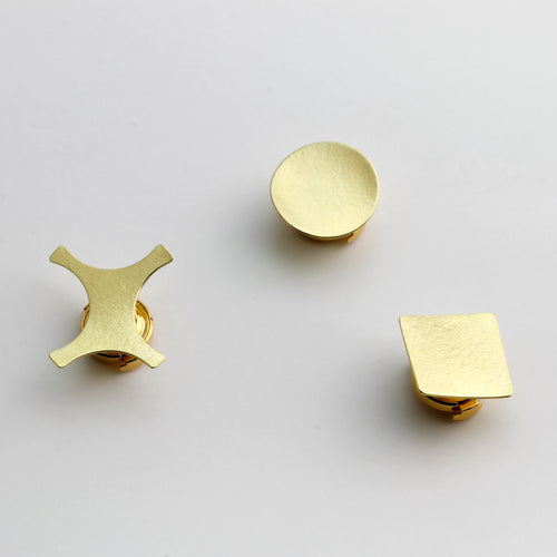 'Golden confetti' brooch