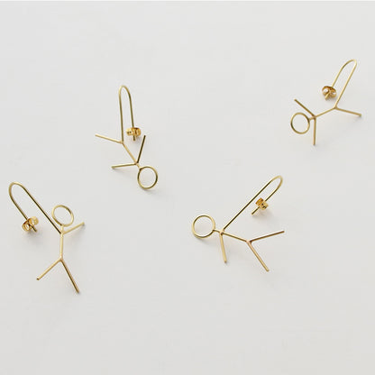 'Long arm, long leg' earrings