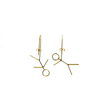 'Long arm, long leg' earrings