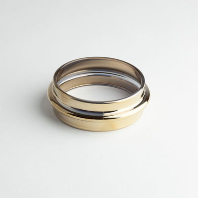'BJM' bangle - gold