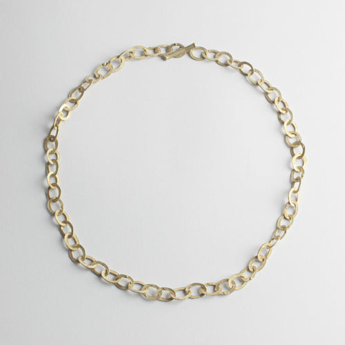'Chains and Flowers' necklace - 625 gold