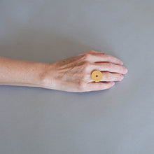 Gold ring with ruby & sapphire
