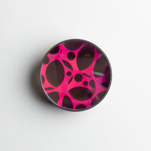 'Bi' brooch - magenta