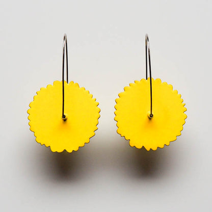 Flower Patch: Billy Button earrings