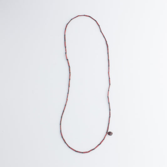 Copper & silver necklace