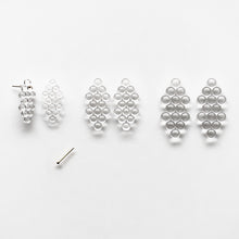 'Organ #1' stud earrings (S)