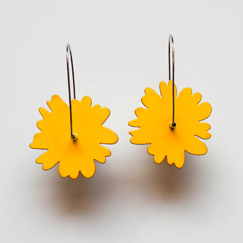 Flower Patch: Coreopsis earrings