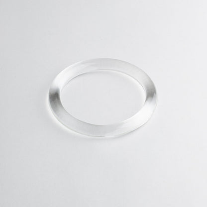 'Riesling' bangle - transparent