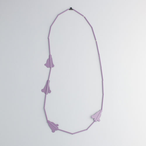 'Fallen Jacaranda' necklace