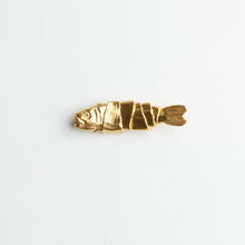 'Lucky Fish' brooch - gold