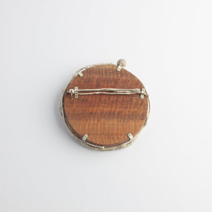 'Black Wattle' brooch