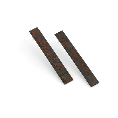 'Forest' stud earrings