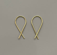 'X' earrings