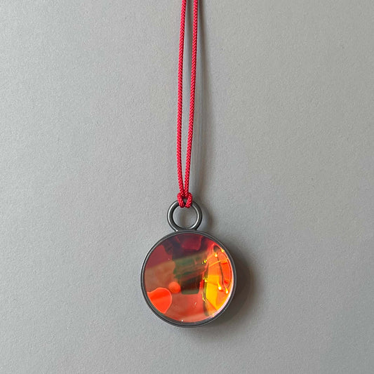 'BI2 mini' pendant - red