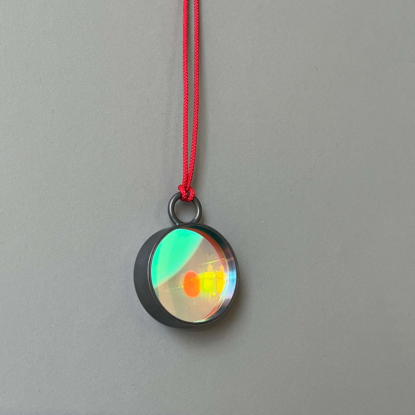 'BI2 mini' pendant - red