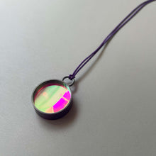 'BI2 mini' pendant - magenta