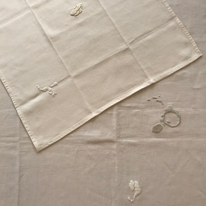 Tablecloth and napkins