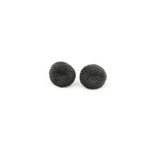 'Punched dot' stud earrings