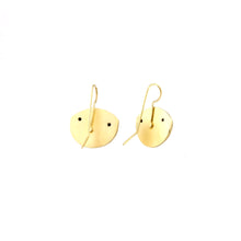 Domed hook earrings