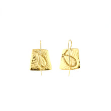 'Fragment' hook earrings