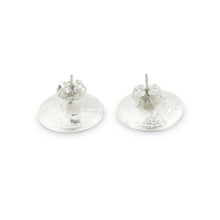 Engraved stud earrings - small