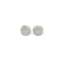 'Punched dot' stud earrings