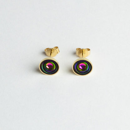 'Oculus' earrings