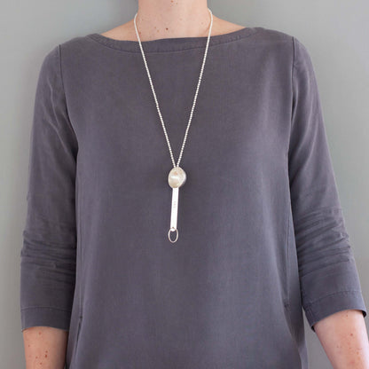 'A teaspoon of pearls' pendant